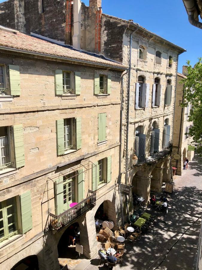 Duplex Centre Historique Uzes Appartement Buitenkant foto