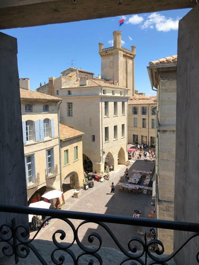 Duplex Centre Historique Uzes Appartement Buitenkant foto